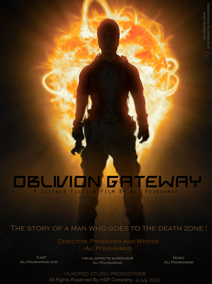 علی پوراحمد با فیلم علمی تخیلی دروازه فراموشی در هالیوود + تصاویر فیلم Oblivion Gatew 1