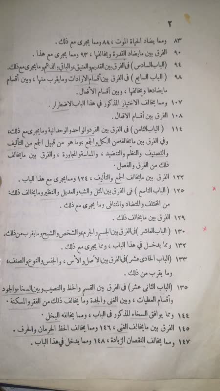 معرفی مختصر أبو هلال العسكري و فهرست کامل لغات کتاب الفروق في اللغة