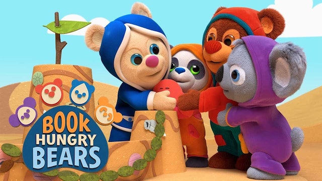 انیمیشن خرس های دوستدار کتاب Book Hungry Bears قسمت 10 با دوبله فارسی