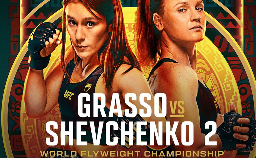 دانلود یو اف سی فایت نایت 227  :UFC Fight Night: Grasso vs. Shevchenko 2
