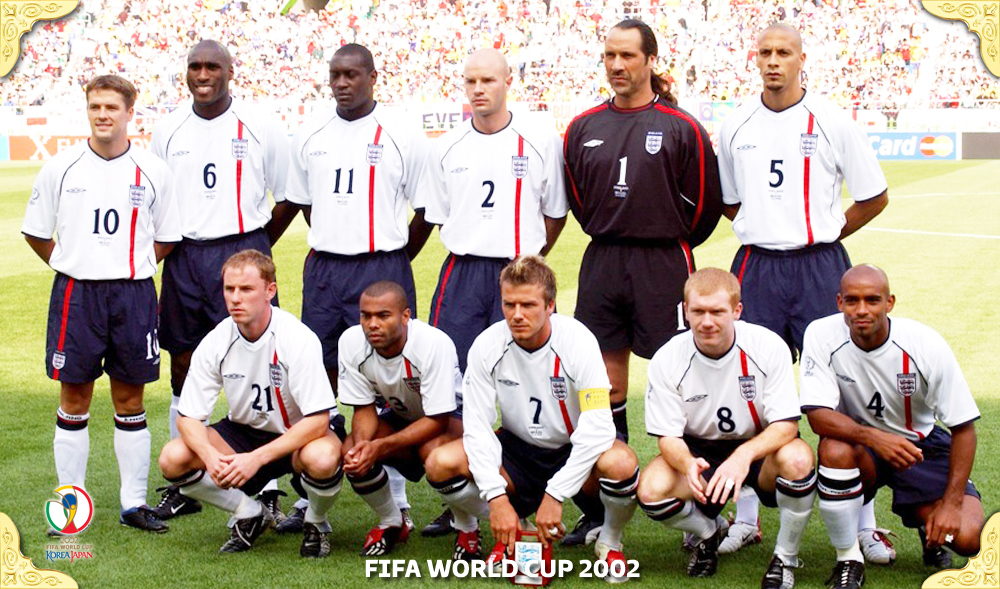 انگلیس در جام جهانی 2002