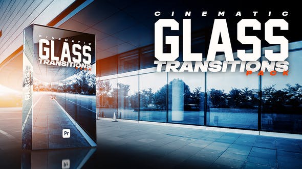 Videohive 48453709 Glass Transitions Pack for Premiere Pro