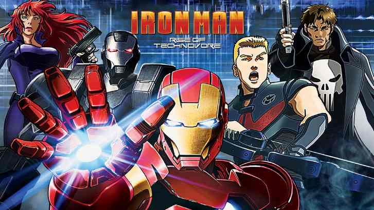 انیمیشن مرد آهنی: شورش تکنوور Iron Man Rise of Technovore 2013 با دوبله فارسی