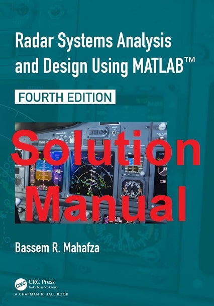 حل المسائل کتاب طراحی سامانه رادار با استفاده از متلب باسم ماحافزا Bassem Mahafza