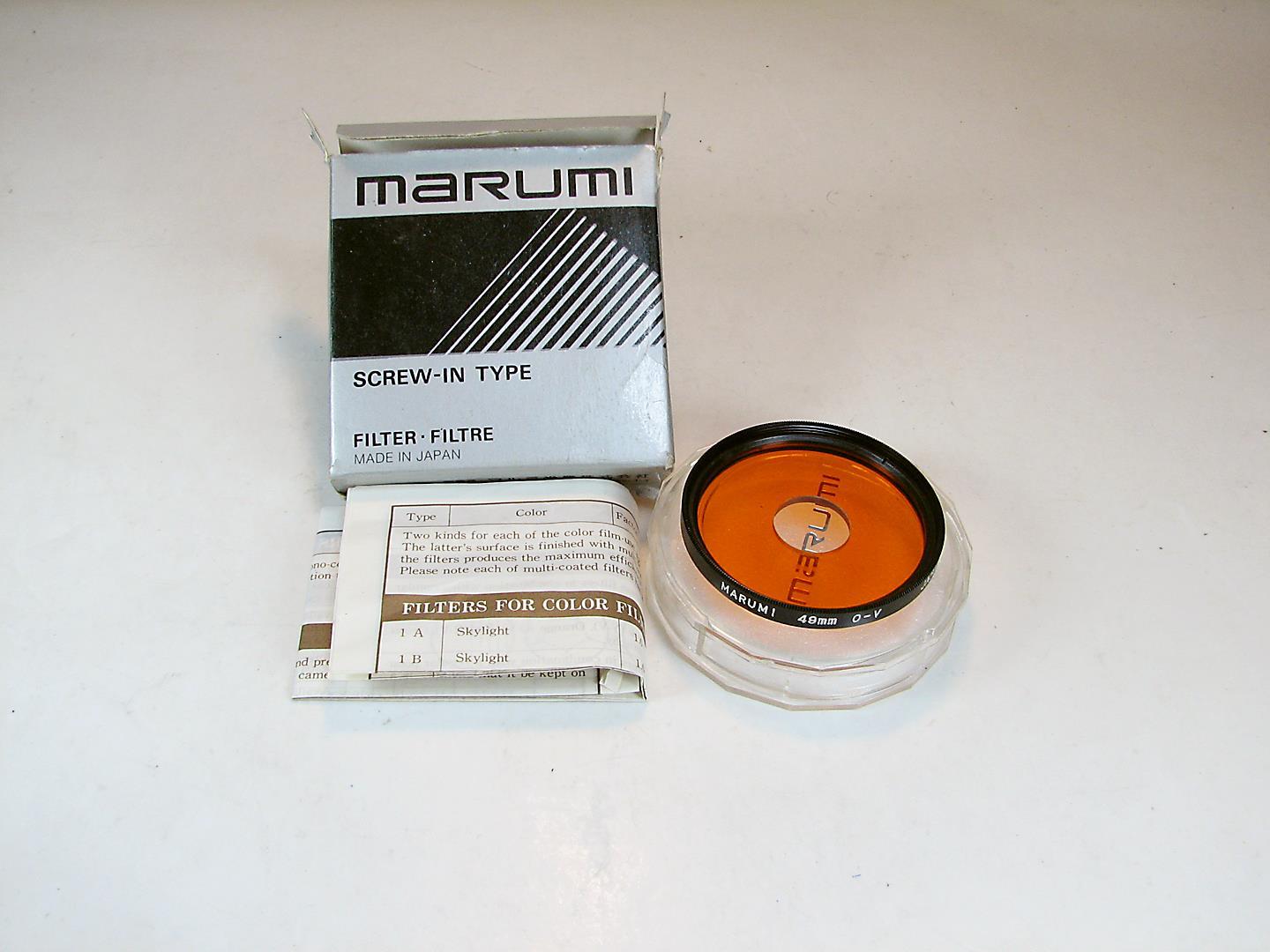 فیلتر Marumi Color Vignette 49mm O-V