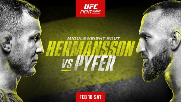 دانلود یو اف سی فایت نایت  236:  UFC Fight Night 236: Hermansson vs. Pyfer