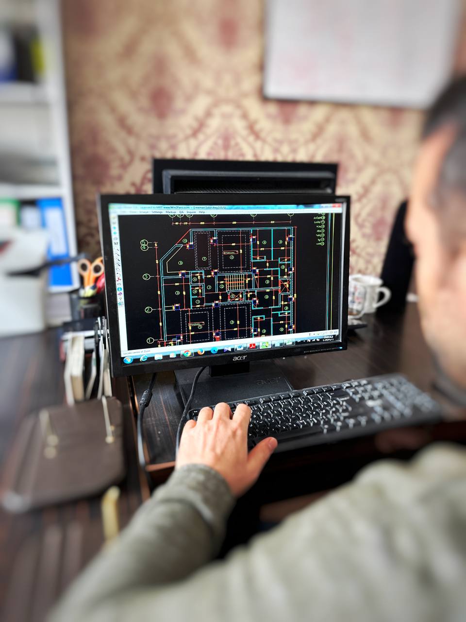 جانمایی والپست ساختمان