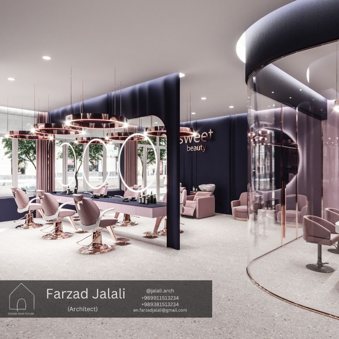 طراحی سالن زیبایی بانوان