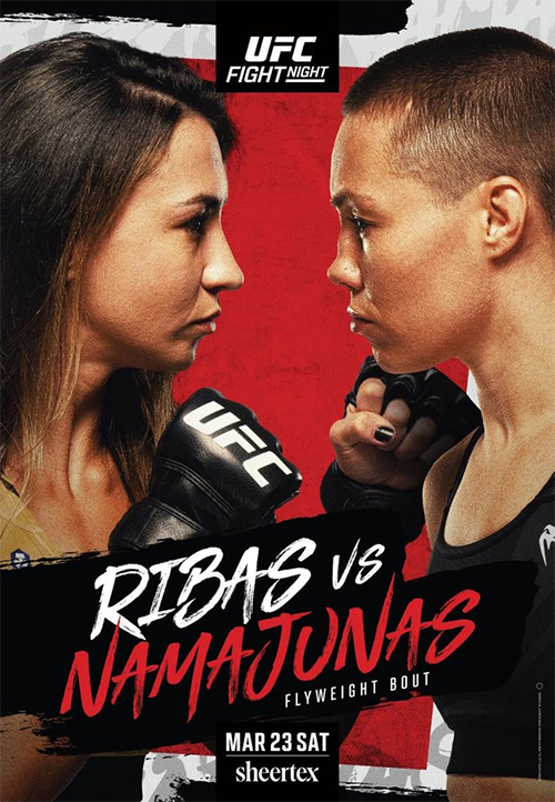 دانلود رویداد یو اف سی : UFC on ESPN 53: Ribas vs. Namajunas