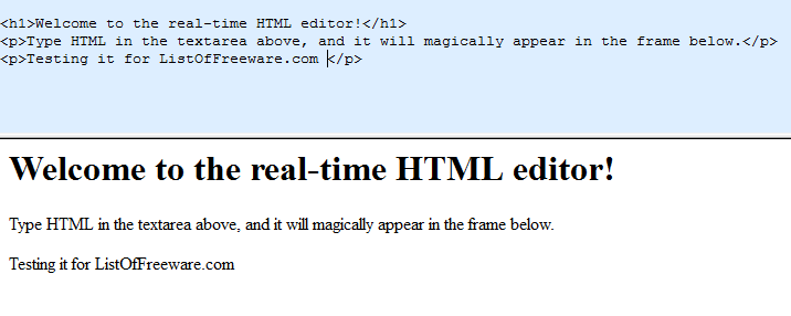 ویرایشگرآنلاین کدهای html