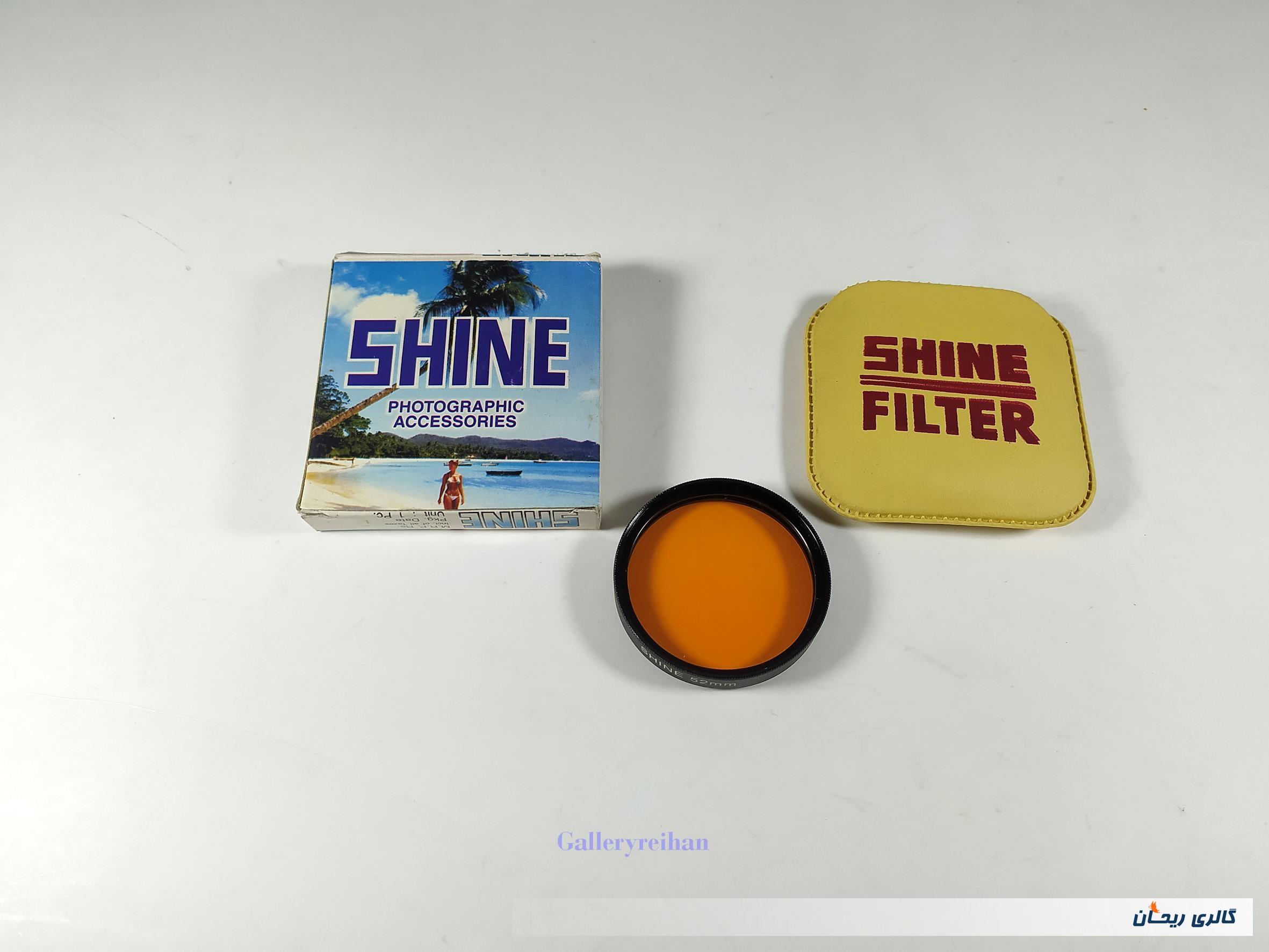 فیلتر قرمز Shine 52mm Orange