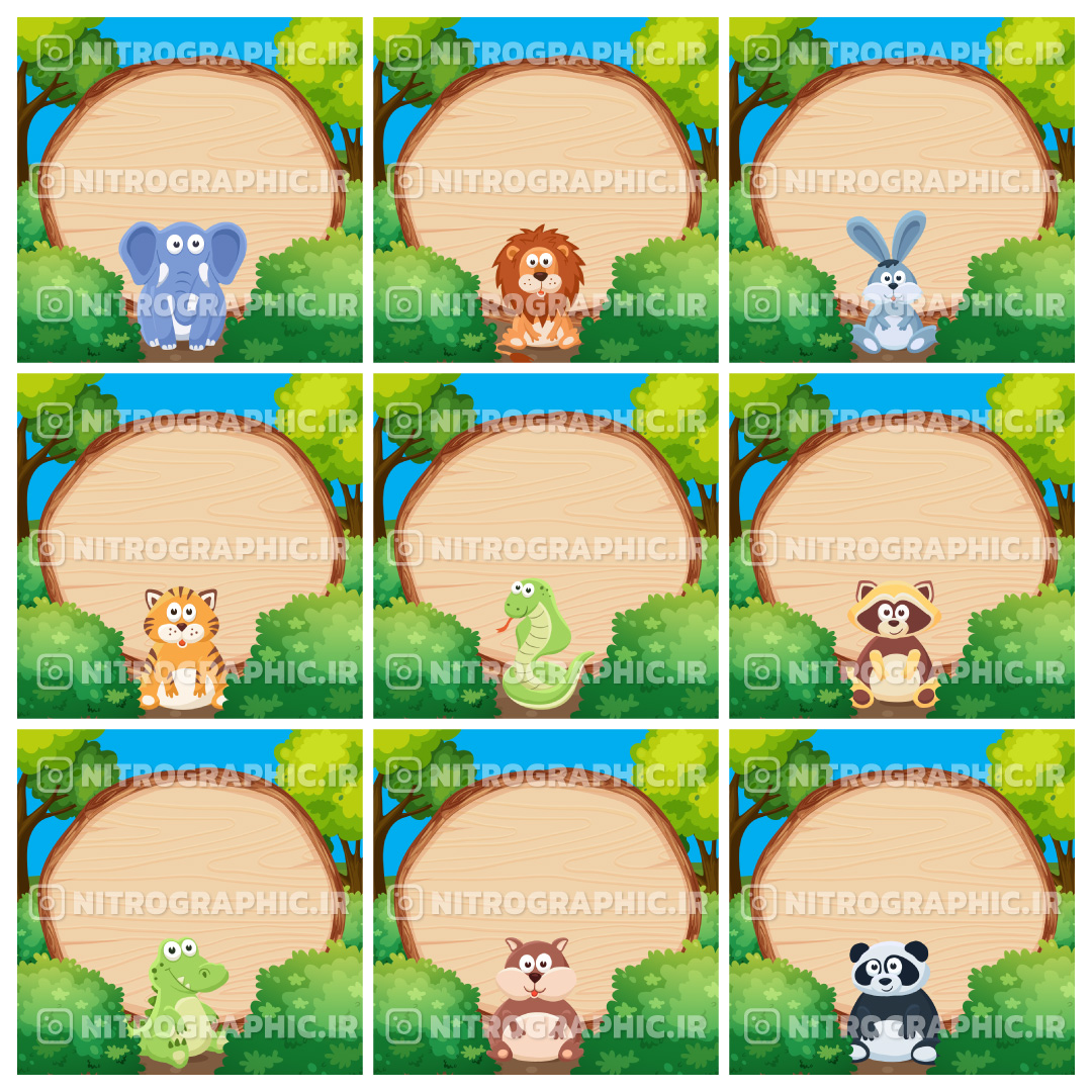 عکس جانوران جنگل حیوانات جنگلی عکسهای فیل ببر خرگوش تمساح پاندا مار سمور آبی راکون شیر