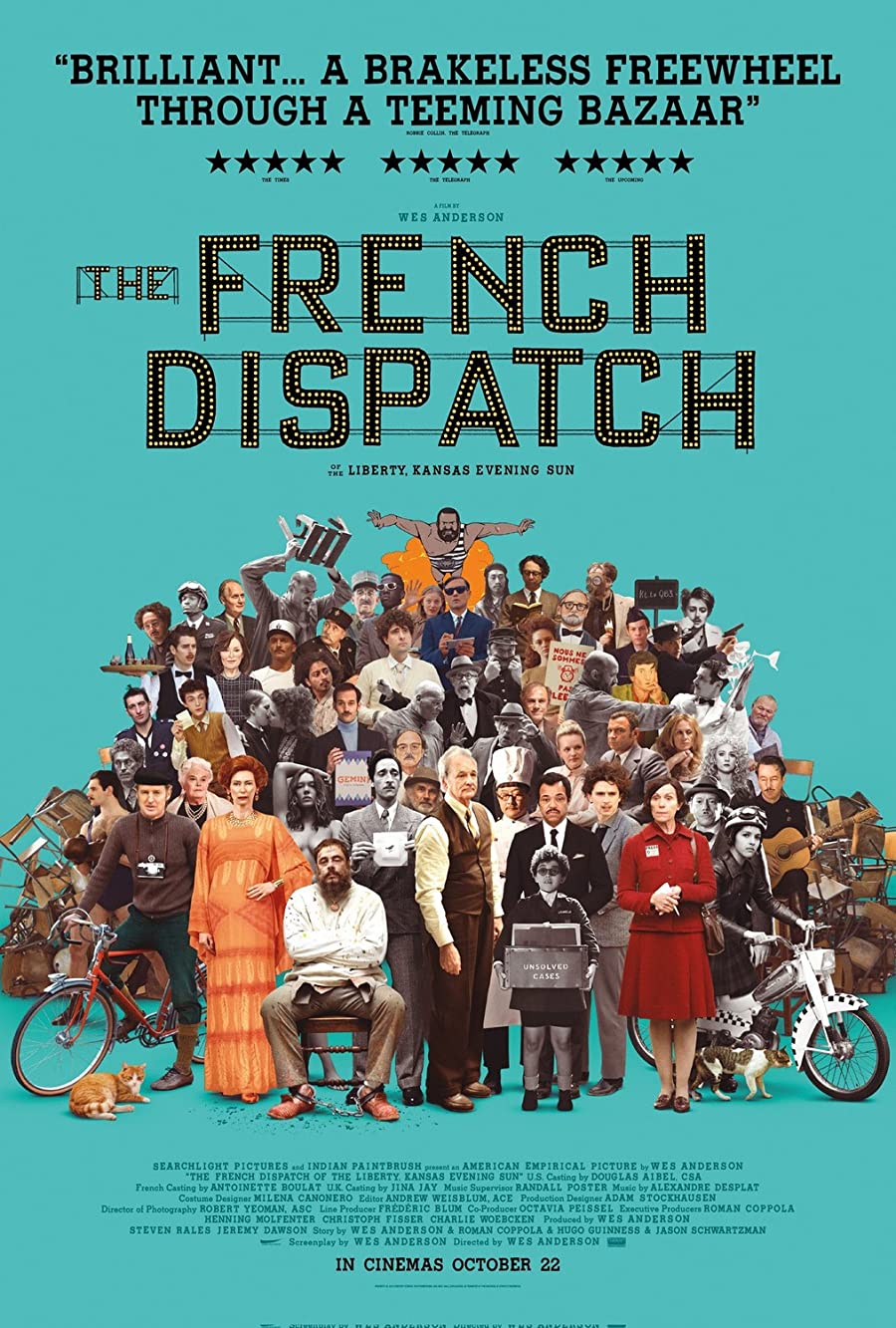 دانلود فیلم The French Dispatch 2021 :: دنیای سریال | دانلود سریال