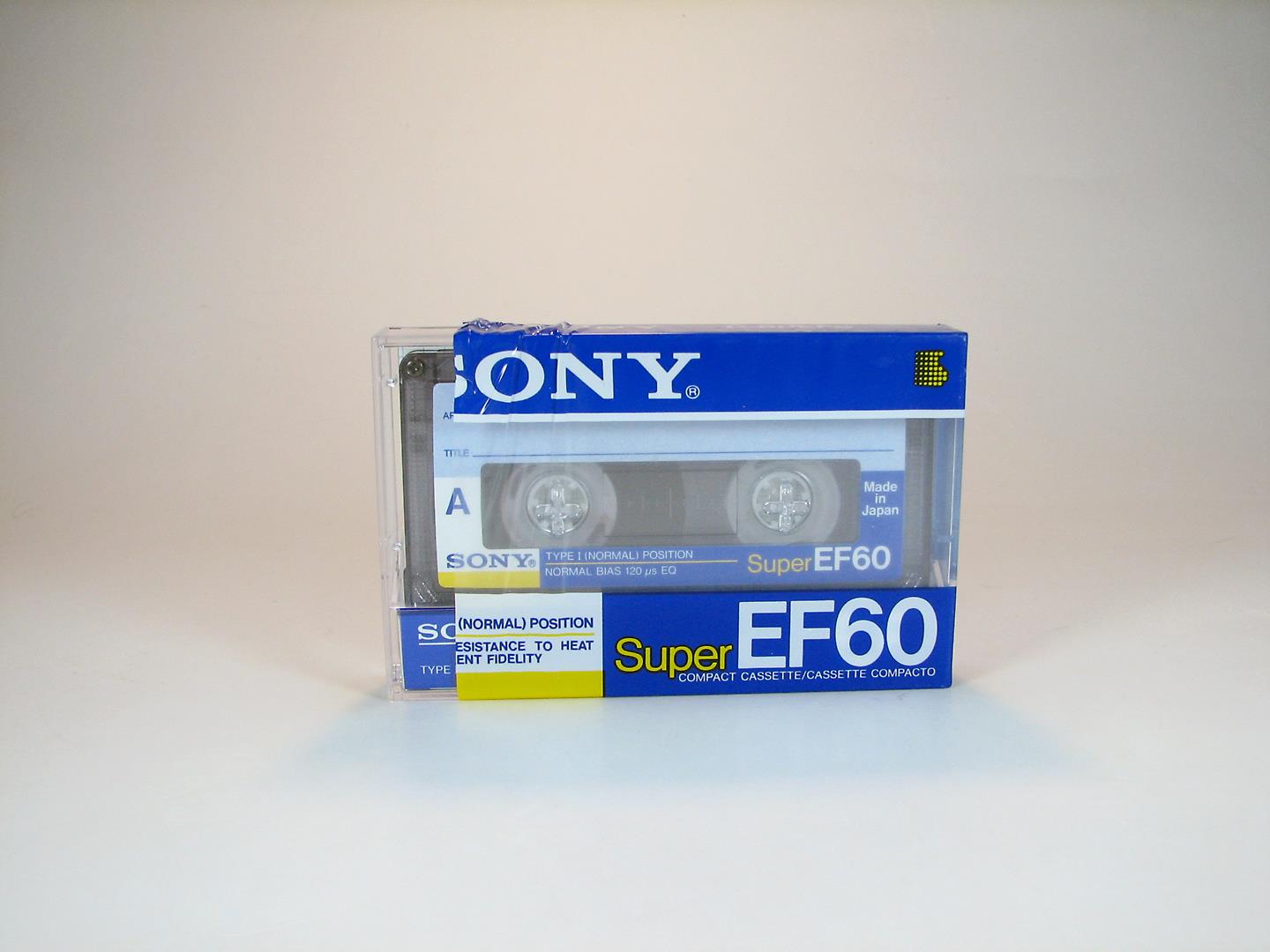 نوارکاست SONY SUPER EF 60 سونی