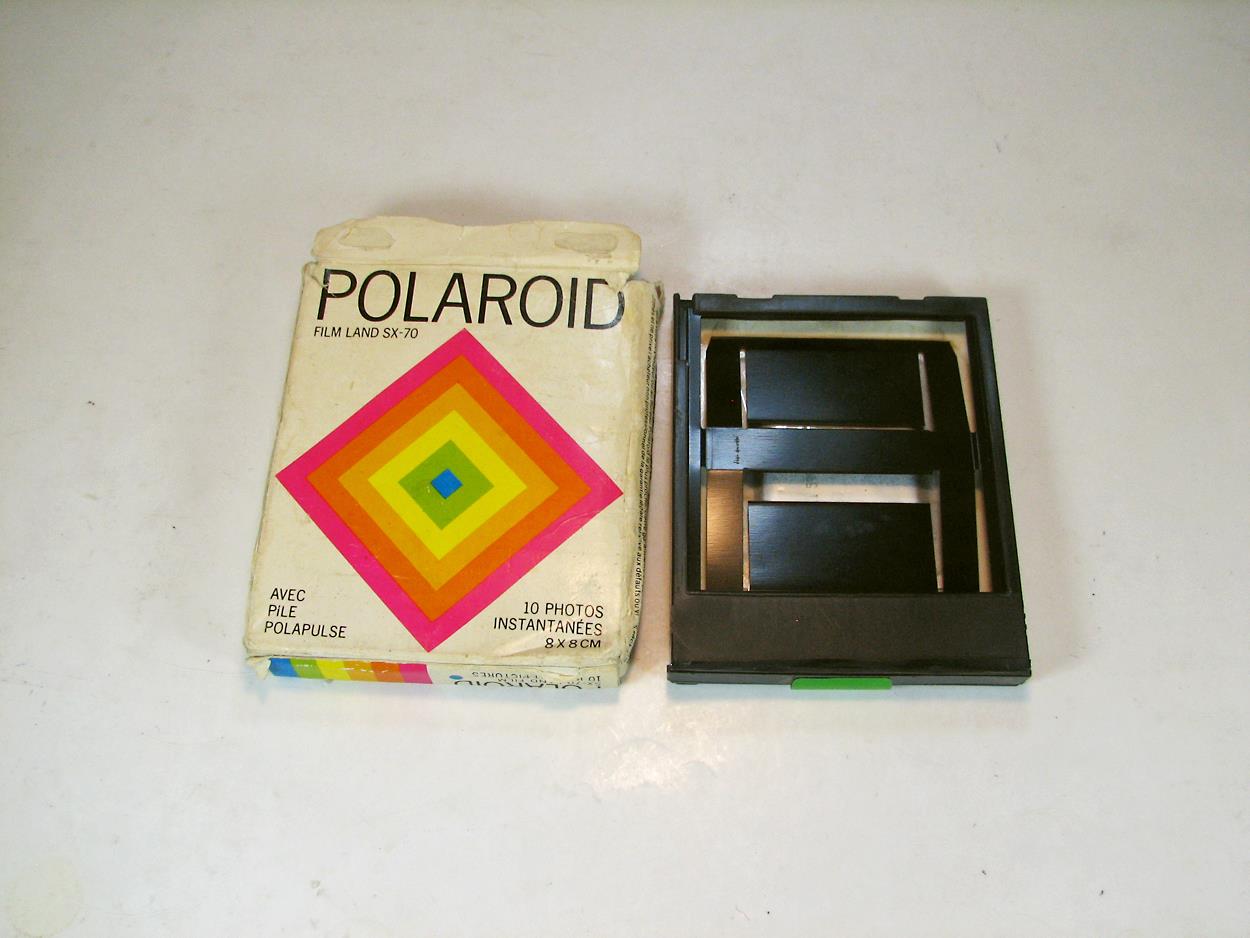 خشاب خالی فیلم Polaroid SX-70 با کارتن