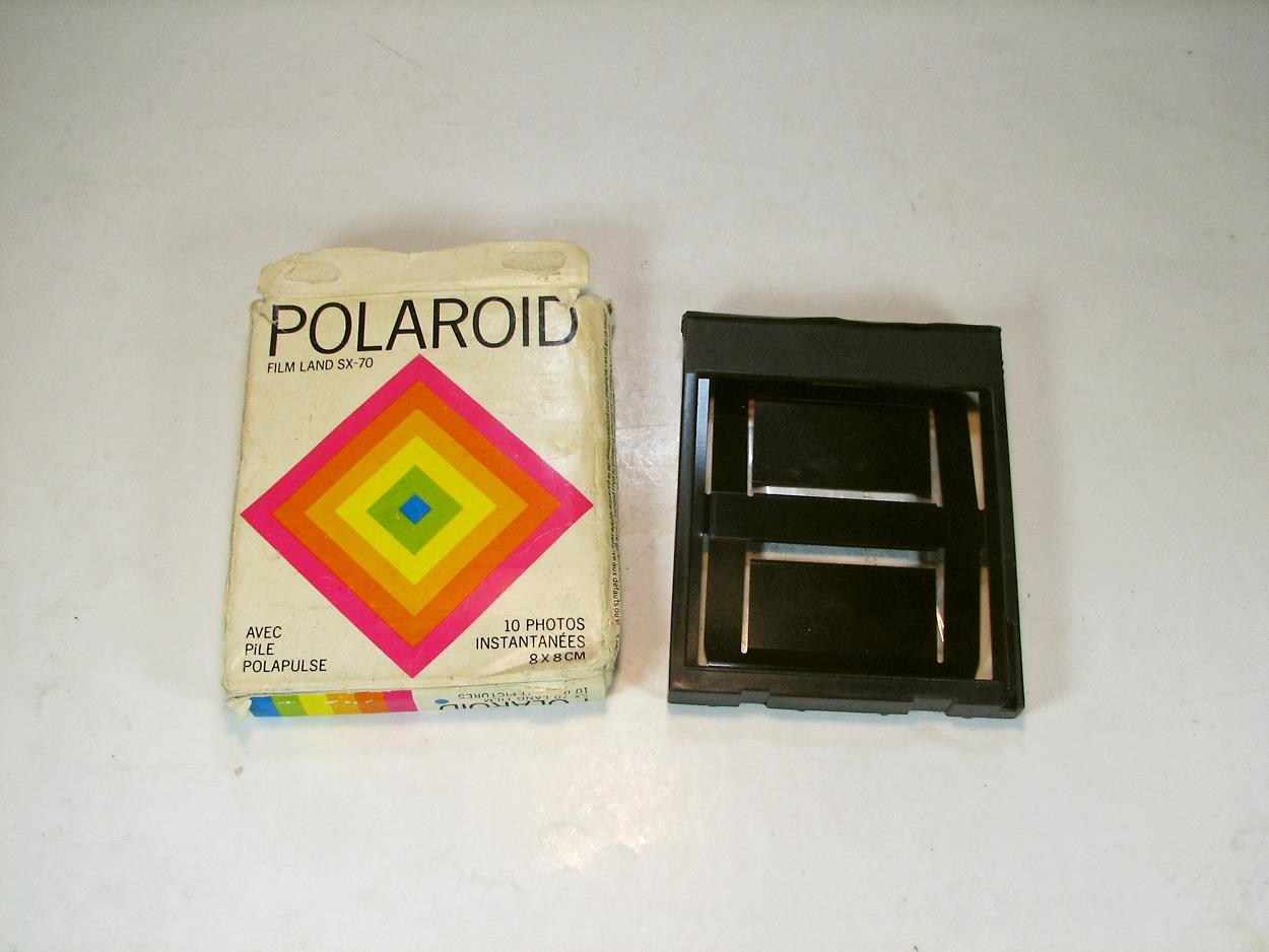 خشاب خالی فیلم Polaroid SX-70 با کارتن