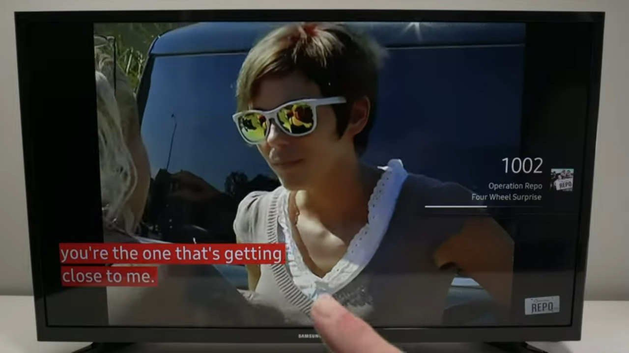 زیرنویس برای تلوبزیون سامسونگ