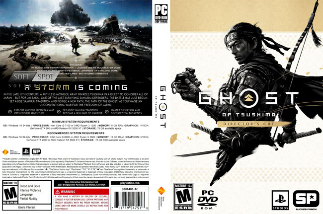 Ghost of Tsushima DIRECTORS CUT Cover