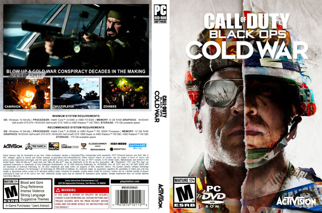 Call of Duty Black Ops Cold War Cover