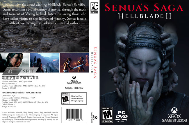 Senuas Saga Hellblade II Cover