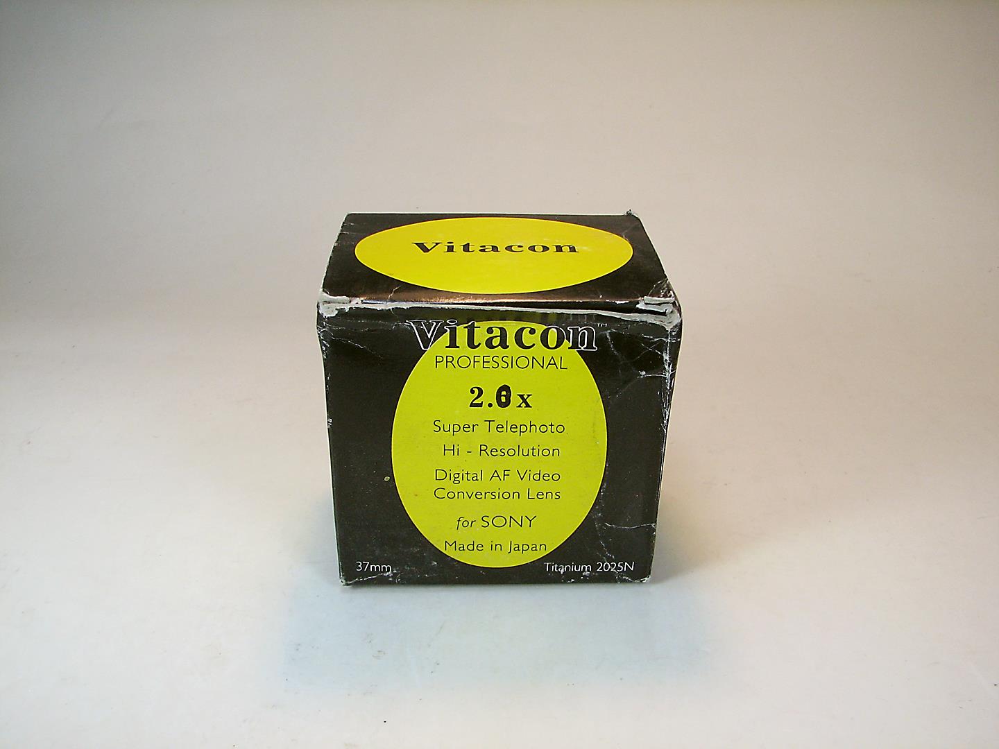 لنز 37MM مبدل تله VITACON SUPER 2X